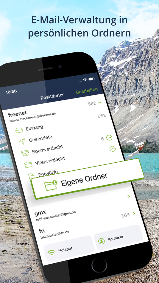 #4. freenet Mail (iOS) 由: freenet.de GmbH