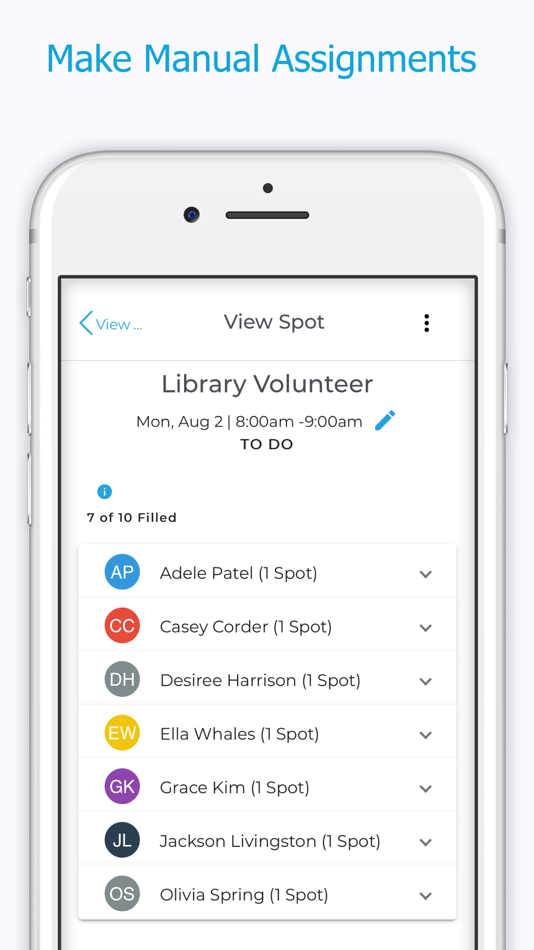 #8. Sign Up by SignUp.com (iOS) 由: VOLUNTEERSPOT, INC.