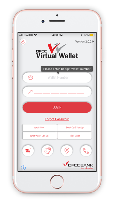 DFCC Virtual Wallet screenshot 2