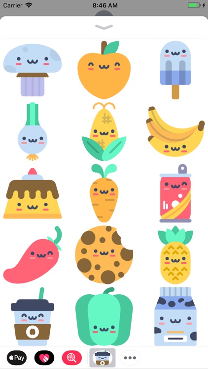 Super Cute Food Stickers