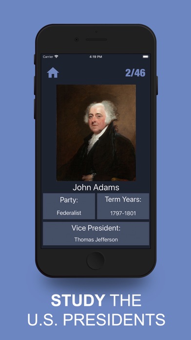 LIBBY - U.S. President Quiz Screenshot