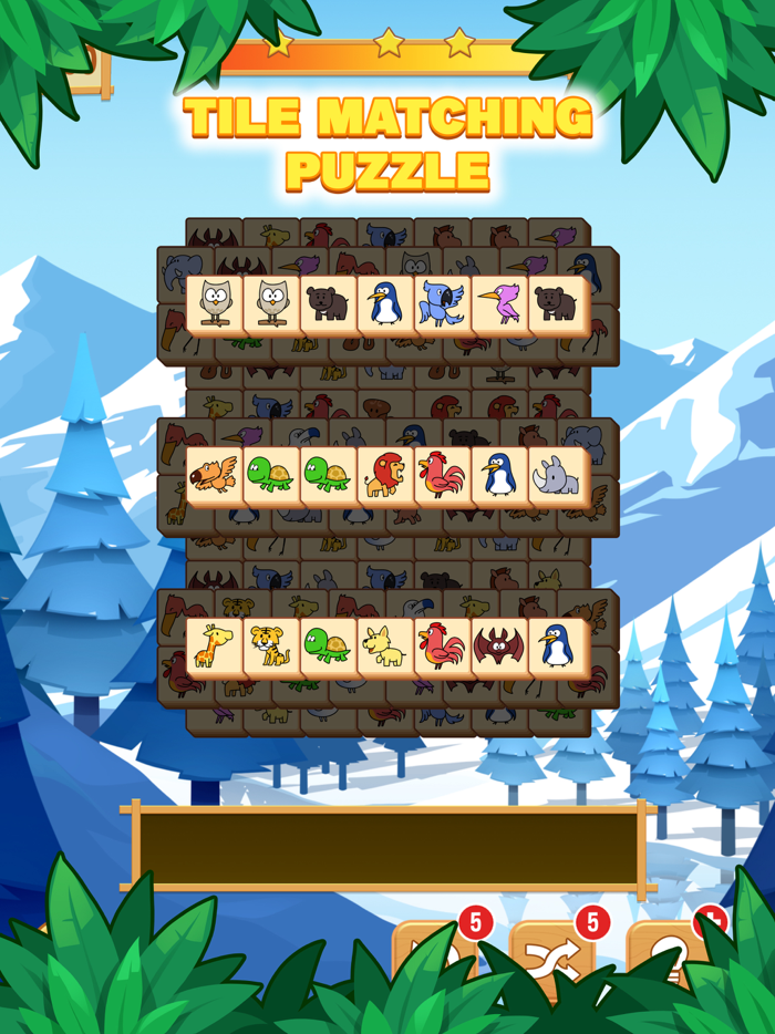 Find 3 Tiles Mahjong Match