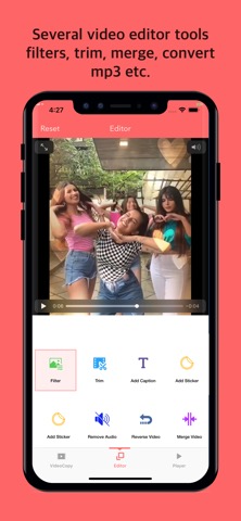 VideoCopy: downloader, editorのおすすめ画像3