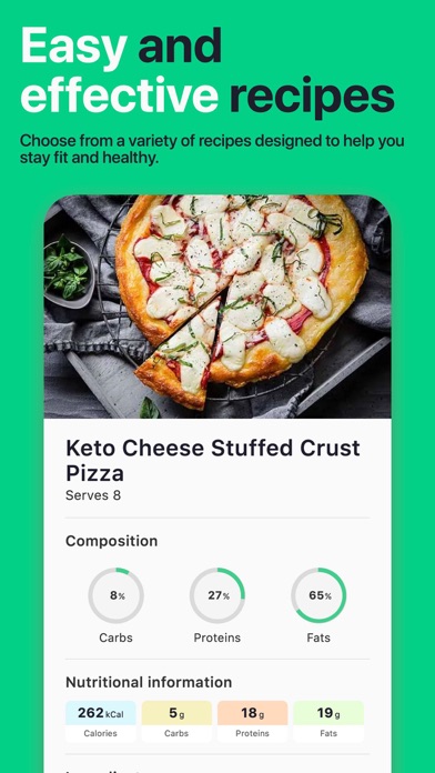 Keto Diet App: Weight Loss Screenshot