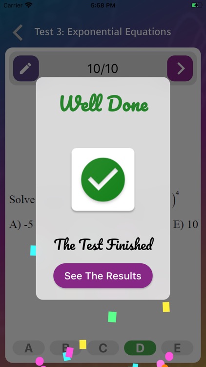 CLEP College Algebra screenshot-6