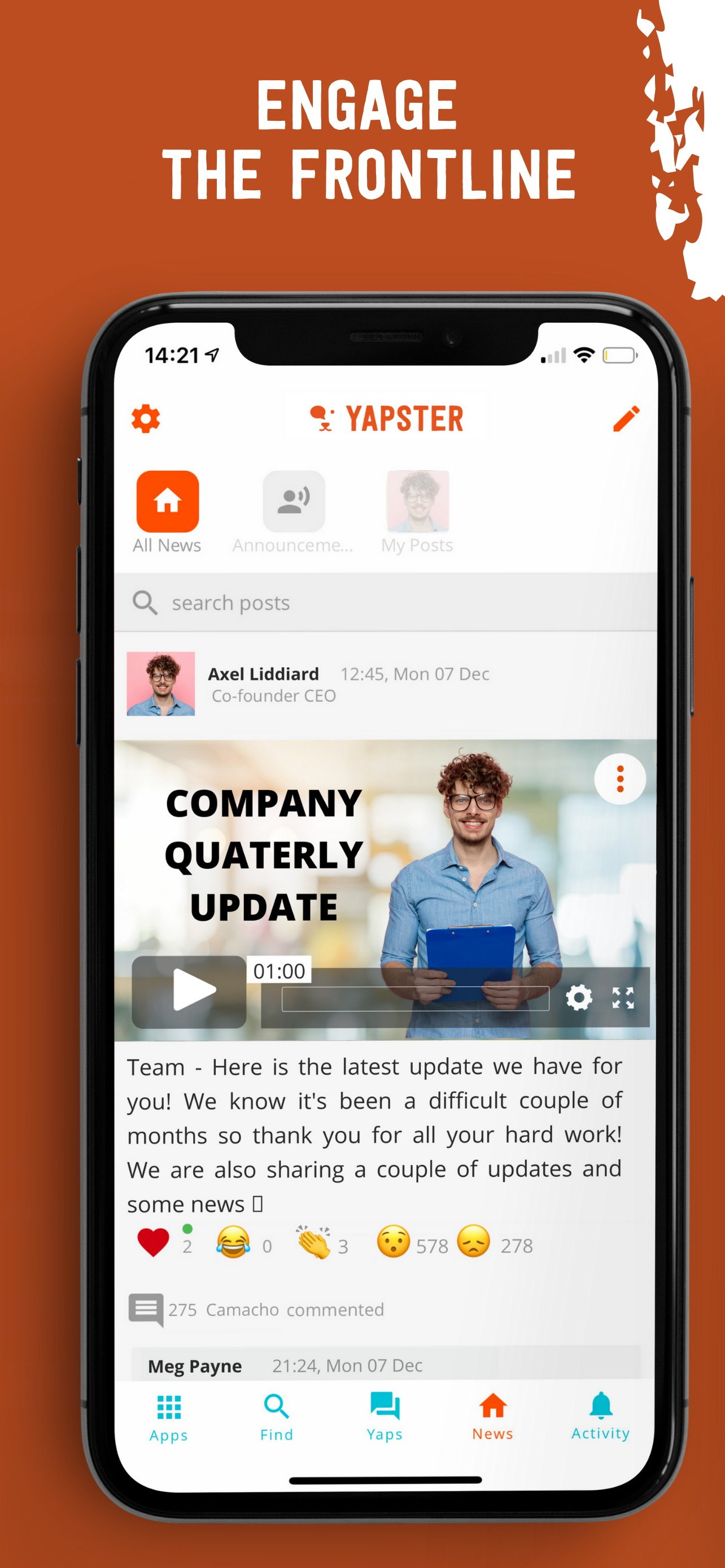 Yapster - chat for teams
