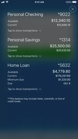 CommunityAmerica Credit Union screenshot 1