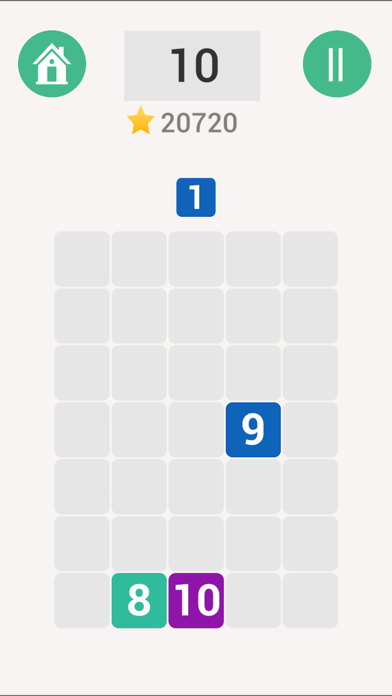 Drop 10: Math Game Screenshot