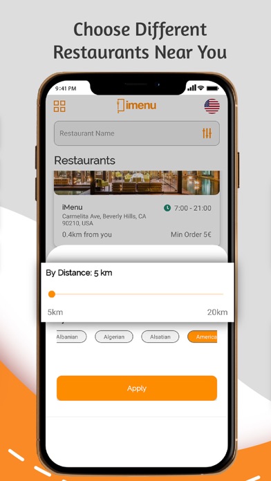 iMenu: Order food app Screenshot