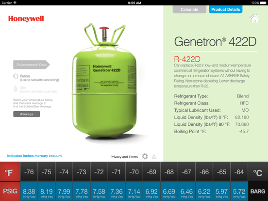 Screenshot #5 pour Honeywell PT Chart