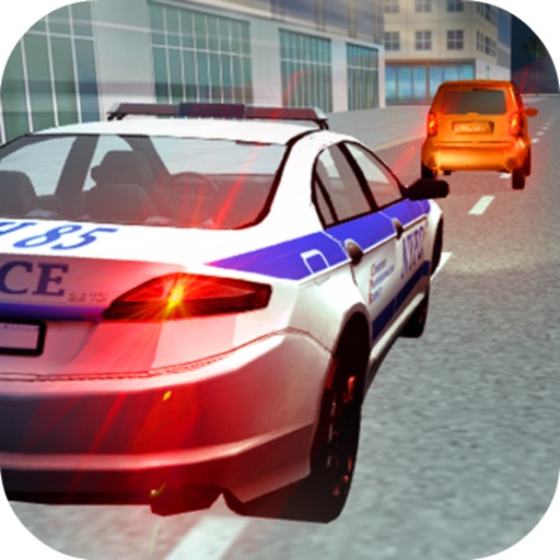 Police Chase Crime: Racing Car Icon