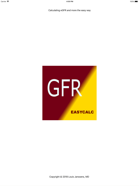 Screenshot #5 pour GFR EasyCalc