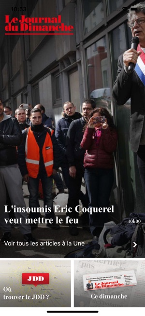 JDD à la Une : toute l'info