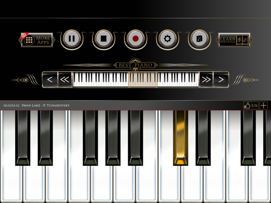The Best Piano iPad screenshot