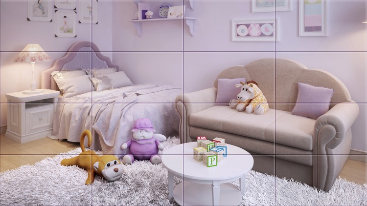 Tile Puzzle Girls Bedrooms screenshot-4