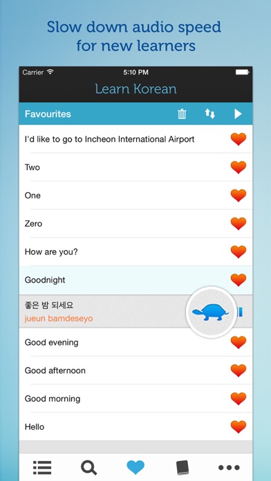 How to cancel & delete Learn Korean - Phrasebook for Travel in Korea, Seoul, Busan, Incheon from iphone & ipad 3