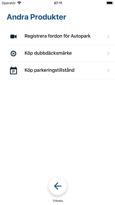 Parkeringstjänst screenshot 3