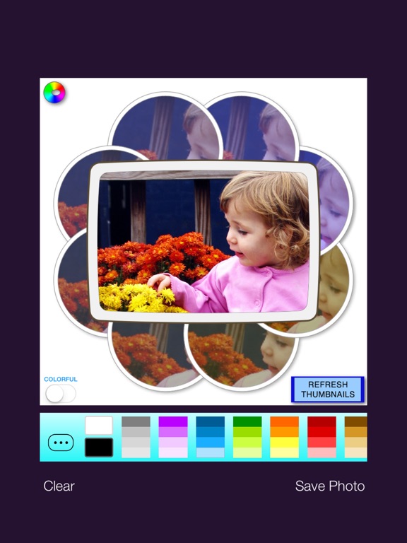 Shapes++ ◯ frame & circle crop iPad screenshot 4 - Photo & Video app