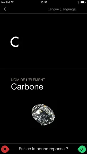 Capture d'écran de Les Atomes: Fiches Mémoire sur iPhone 2
