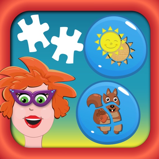 Puzzles for kids play & learn icon