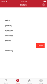 Tureng Dictionary screenshot