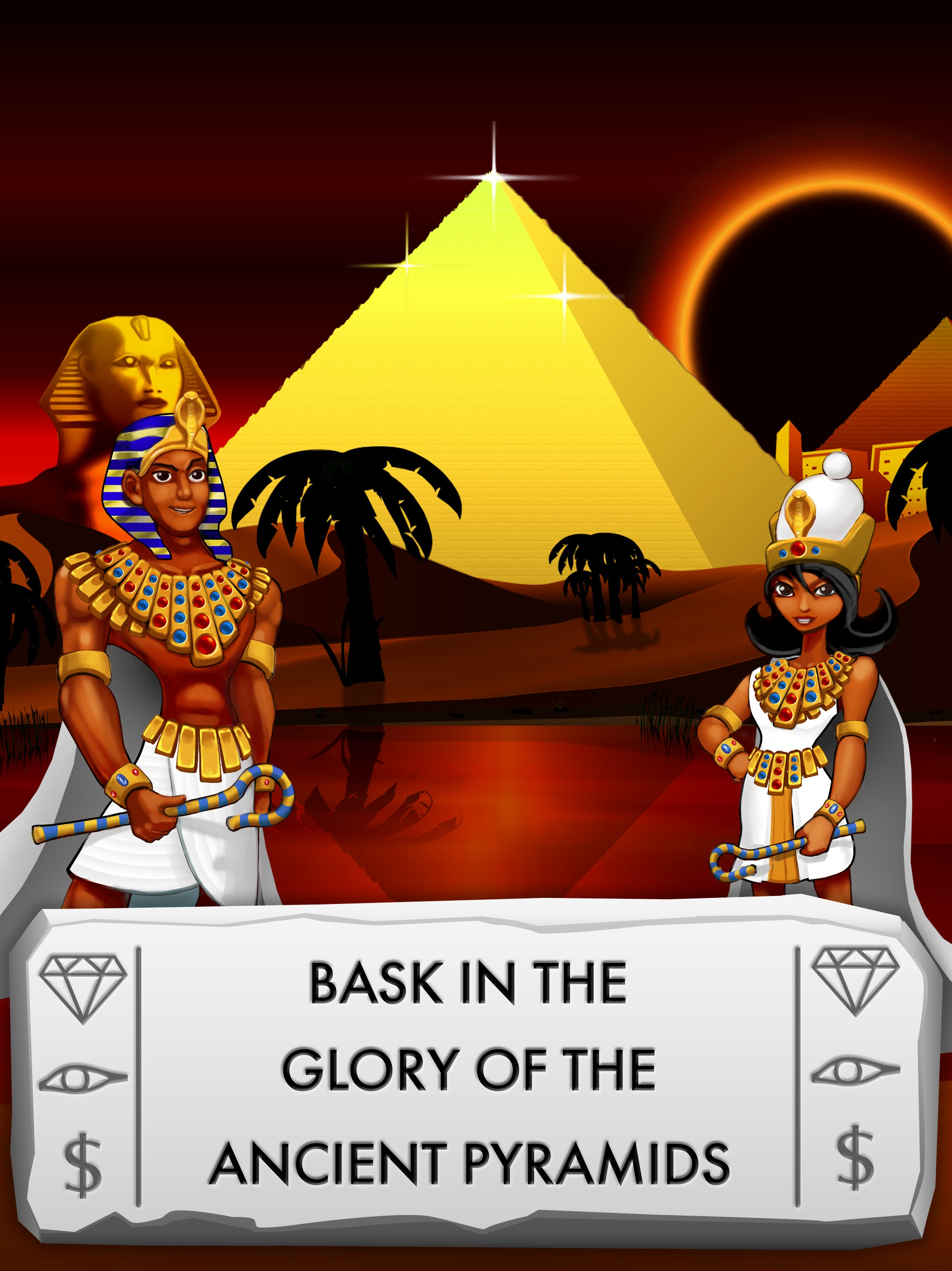 Pyramid Solitaire Royal Gold