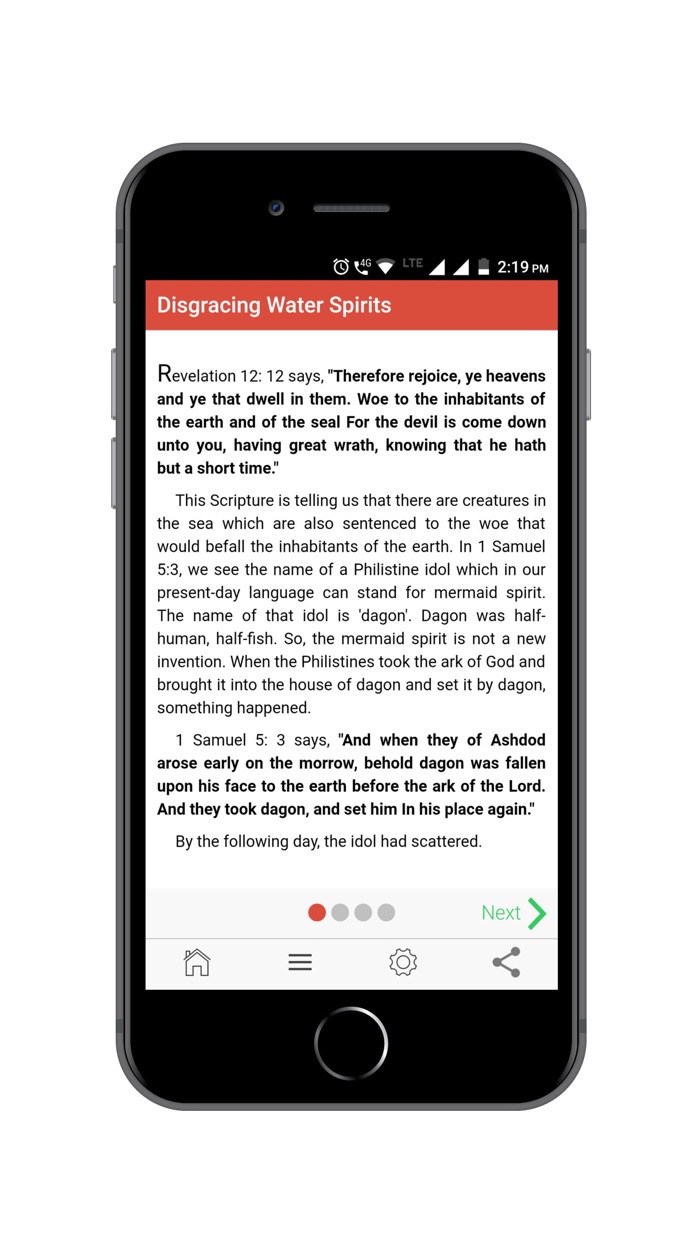 Disgracing Water Spirits