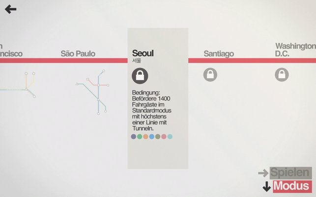 ‎Mini Metro+ Screenshot