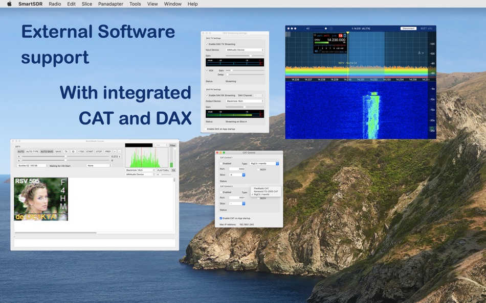 #3. SmartSDR™ FlexRadio Systems® (macOS) Podle: Marcus Roskosch