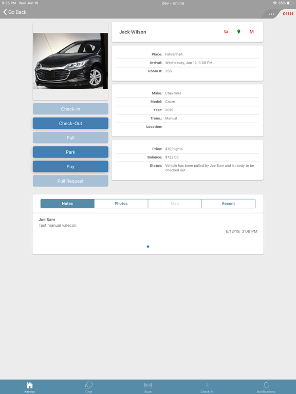 VVS Mobile iPad screenshot 1 - Productivity app