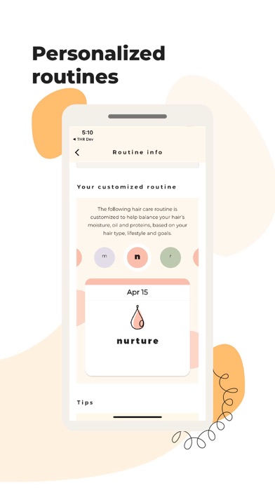 Hair Routine Screenshot