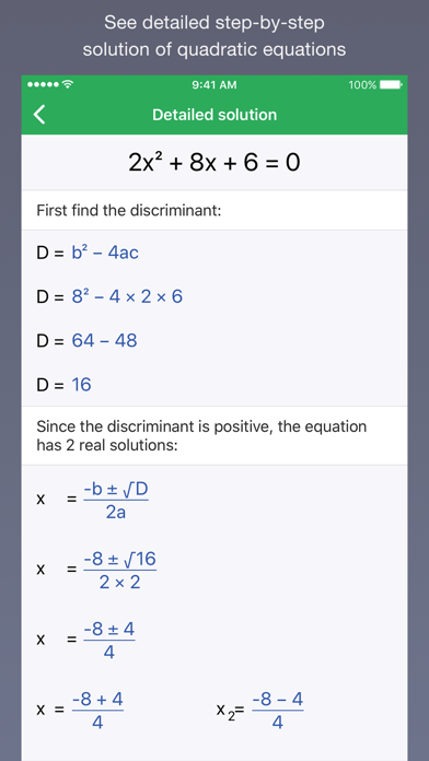 Screenshot #2 pour Quadratic Master