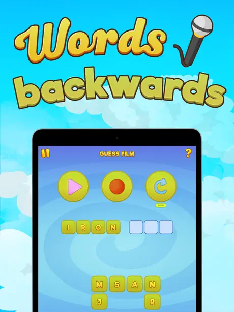 WORDS BACKWARDS