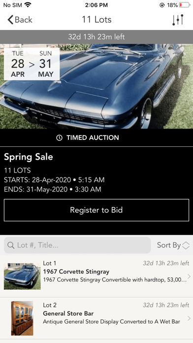 Kansas Estate Auctions Screenshot