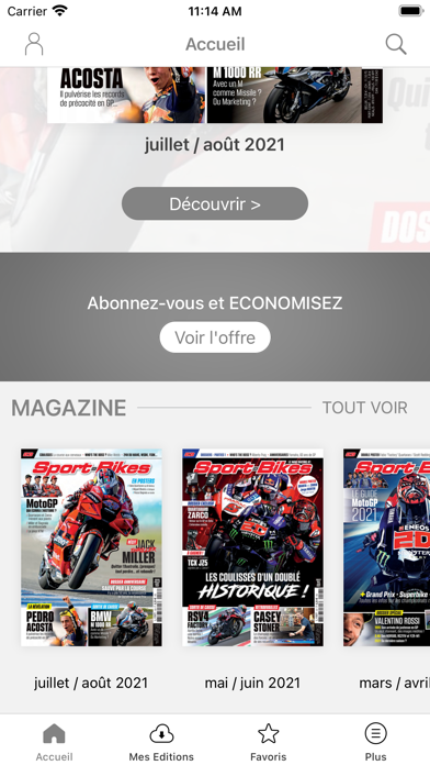 Sport-Bikes Magazine Digital Screenshot