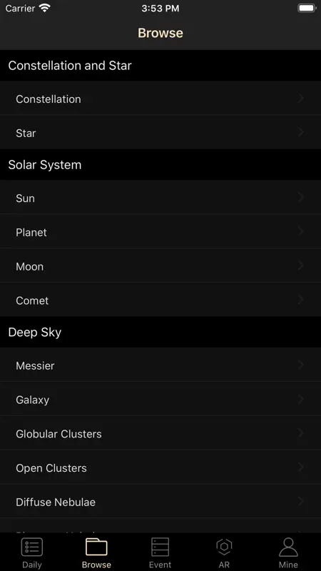 Astronomia Observar screenshot 2 of 9