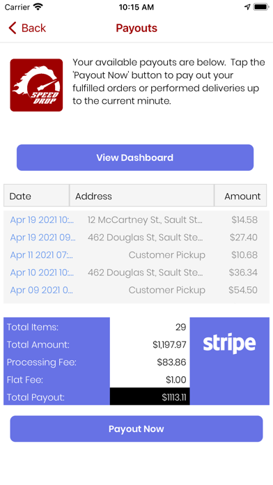 SpeedDrop Screenshot