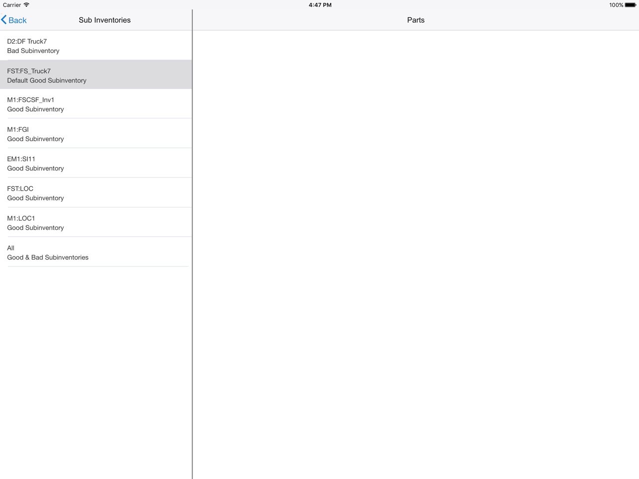Screenshot 8 of Oracle Mobile Field Service
