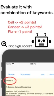pubmed book list iphone screenshot 2