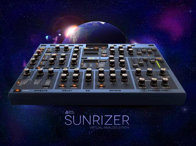 Sunrizer Synth-skjermbilde