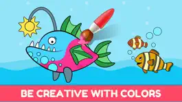 Game screenshot Baby coloring book kids 3-6 apk