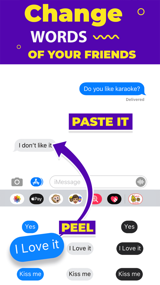 #1. Swapper: Reverse Text Bubbles (iOS) 由: Arturo Estrada De Leon