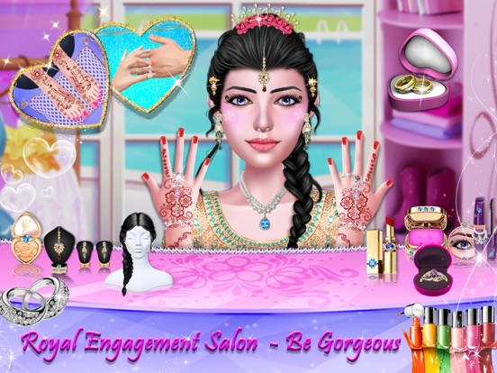 Indian Girl Royal Engagement iPad screenshot