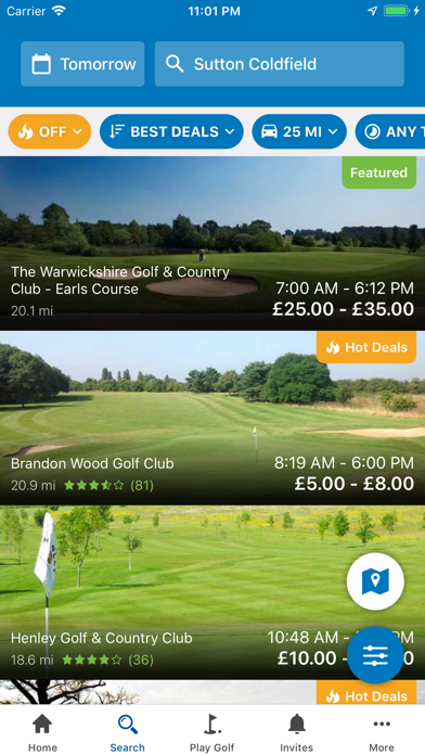 Screenshot #3 pour GolfNow