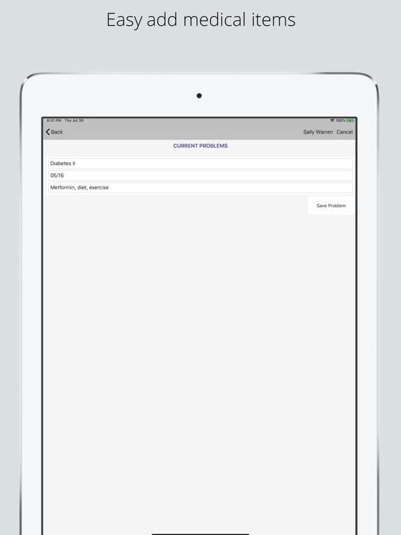 Screenshot #5 pour Senior Medical Record