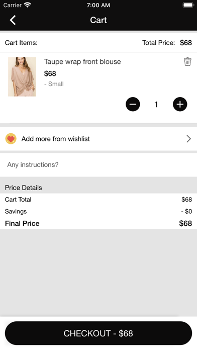 Indigo Boutique Screenshot
