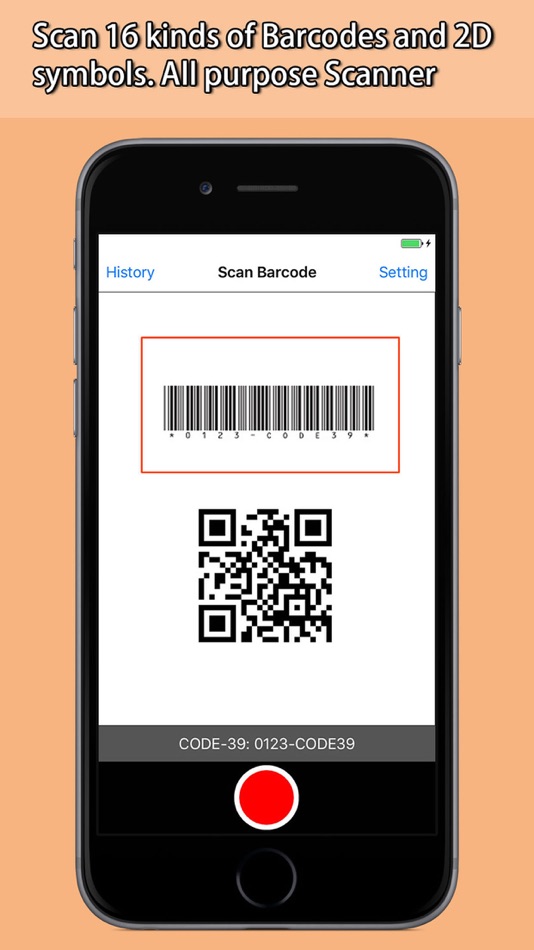 Barcode Scanner - Professional - 1.1 - (iOS)