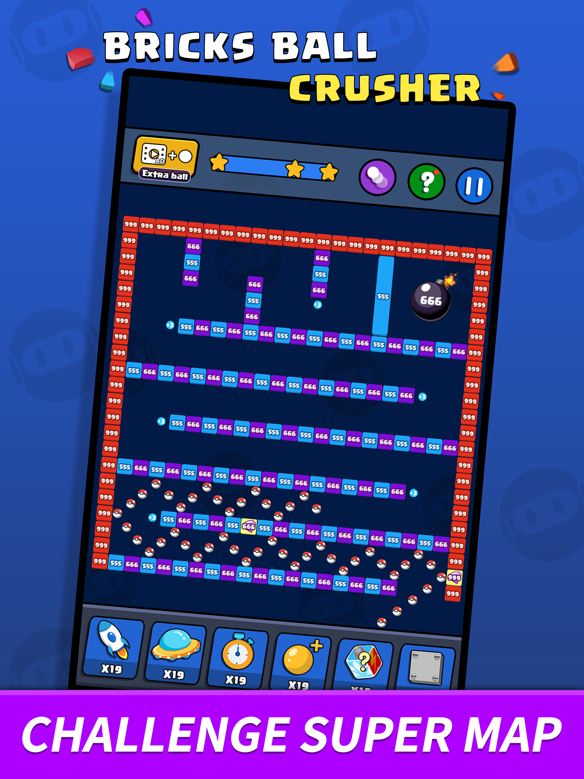 Bricks Ball Crusher