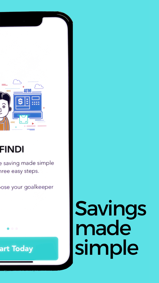 #2. Findi - Accountable Saving (iOS) By: FINDI LTD