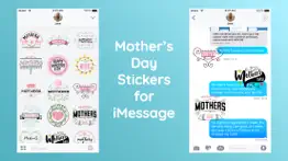 mother's day stickers emojis iphone screenshot 2